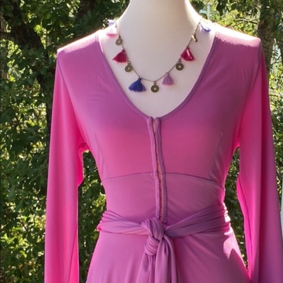 Multicolored Boho Tassels Silver Coin Necklace - Picture 1 of 9